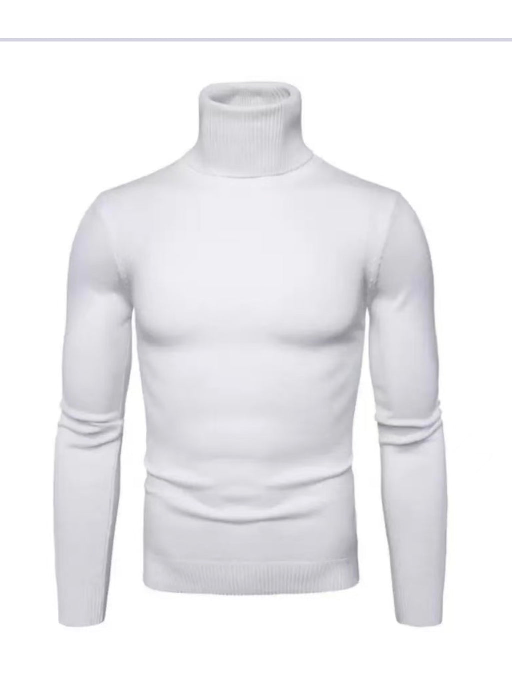 Pull Col Roulé Premium Ajusté – Timeless Elegance Turtleneck