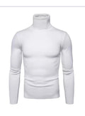 Pull Col Roulé Premium Ajusté – Timeless Elegance Turtleneck