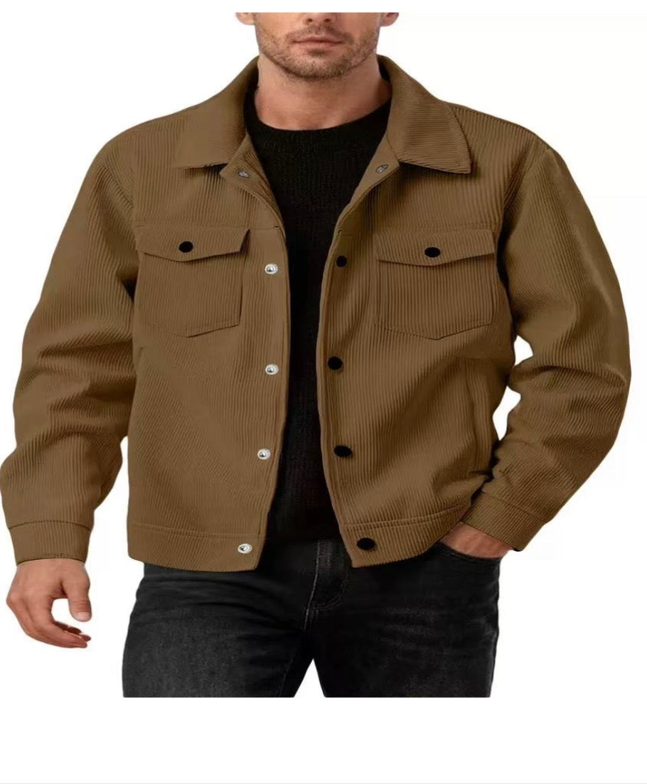 Men’s Premium Corduroy Jacket –     Timeless Urban Style